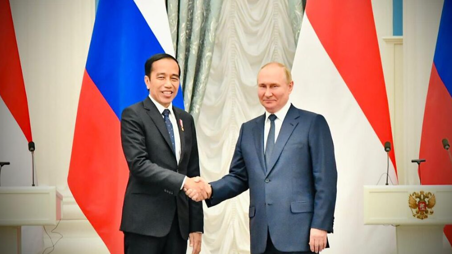Jokowi Minta Putin Jamin Keamanan Jalur Ekspor Pangan Ukraina