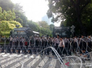   Jalan Depan KPU Ditutup Jelang Penetapan Presiden-Wapres Terpilih