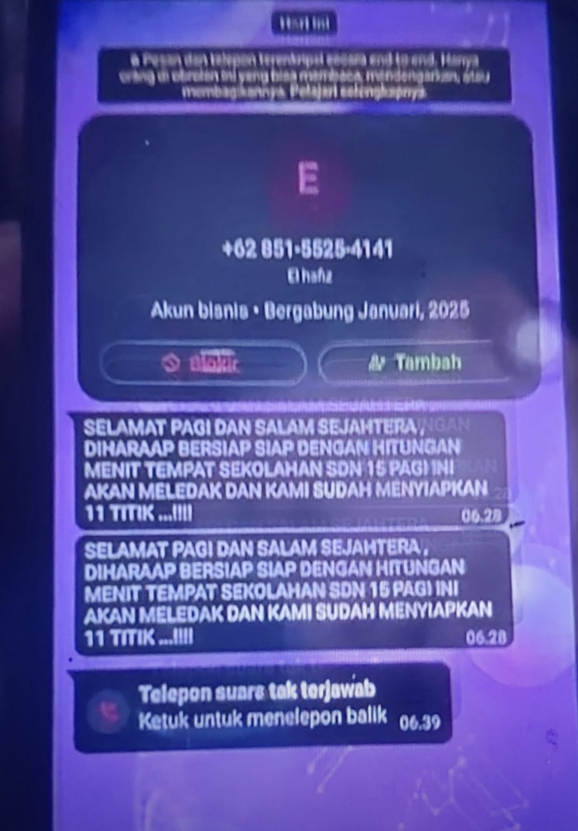 Teror Bom di SDN Srengseng Sawah Hoaks, Pelaku Terancam Pidana Terorisme