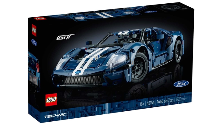 Lego Technic Rilis Ford GT 2022, Dilengkapi Piston Mesin yang Bisa Bergerak