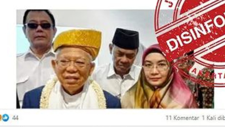 [HOAKS atau FAKTA]: Ma'ruf Amin Bilang Jokowi 3 Periode Ekonomi Nasional Meroket