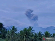 Gunung Dokuno di Halmahera Utara 2 Kali Erupsi pada Senin Pagi, Tinggi Letusan Lebih 1 Km