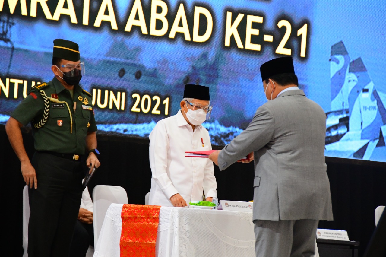 Prabowo Harap Rumusan Strategis Sishankamrata Abad ke-21 Dijadikan UU