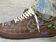Sneakers Hypebeast dari Nike x Louis Vuitton Air Force 1