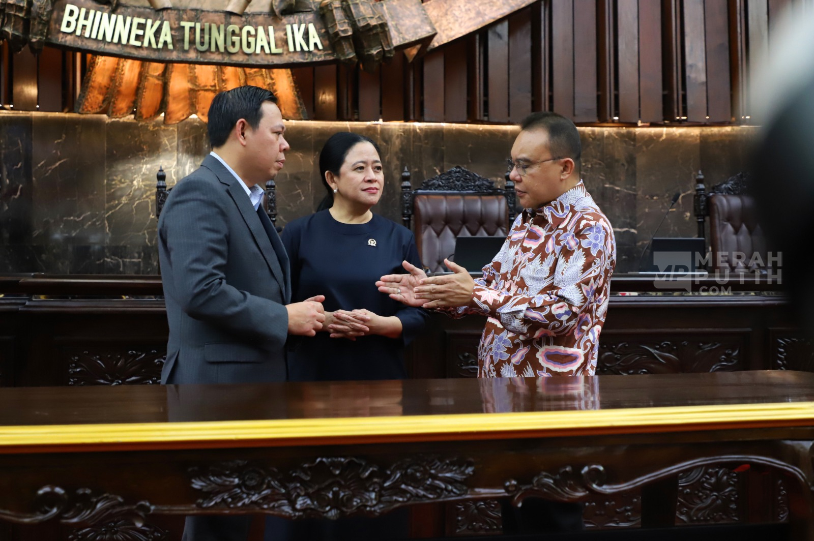 Pimpinan DPR dan DPD Tinjau Persiapan Sidang Tahunan MPR dan Pidato Kenegaraan