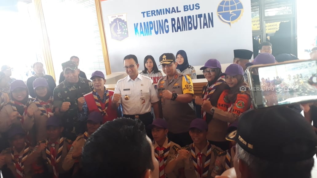 Anies Pastikan Fasilitas Mudik Terlayani dengan Baik