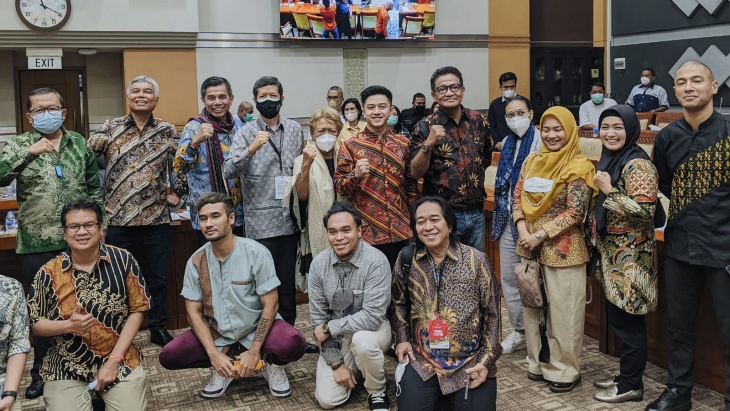 Federasi Serikat Musisi Indonesia Minta DPR Dukung UU Hak Cipta