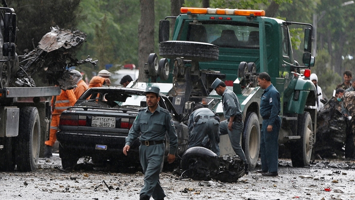 Bom Bunuh Diri Kompleks Kedutaan di Afganistan, 80 Tewas