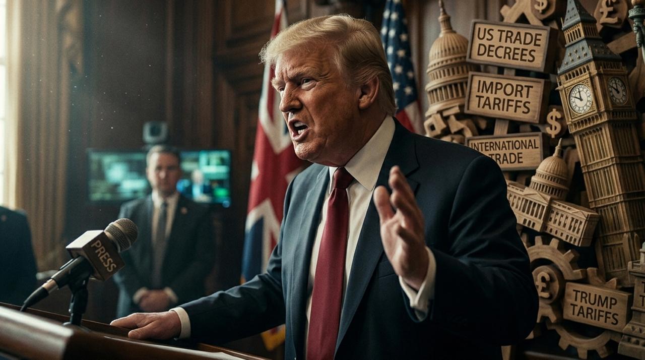 Inggris Berani Pajaki Perusahaan AS, Trump Siapkan Pembalasan Ekonomi