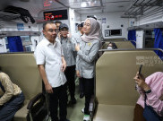 Pimpinan DPR Tinjau Persiapan Arus Mudik Kereta Api di Stasiun Pasar Senen Jakarta