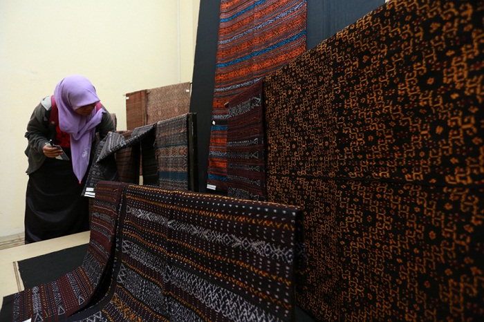 Pameran Pesona Kain dan Budaya Ende di Museum Tekstil Jakarta, 14 - 20 Desember 2016. (Foto: MerahPutih/Rizki Fitrianto)