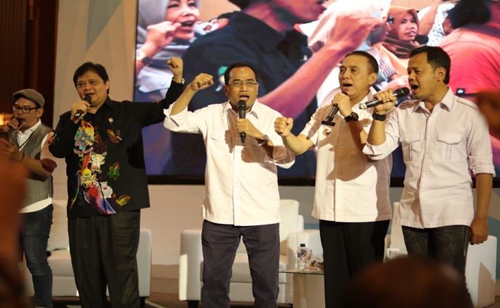 M Iriawan bersama Menteri Perindustrian dan Menhub