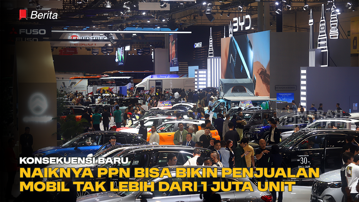 Konsekuensi Baru, Naiknya PPN Bisa Bikin Penjualan Mobil Tak Lebih dari 1 Juta Unit