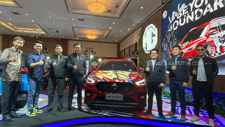 MG HS Jadi Kanvas Kreasi Abenk Alter di GJAW 2023