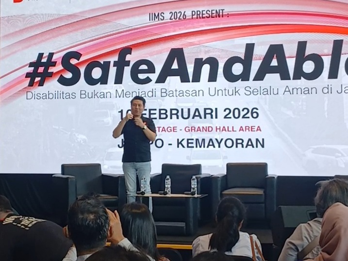Kami Bijak Ajak Disabilitas Lebih Peduli Keselamatan Berkendara Lewat #SafeandAble di IIMS 2026