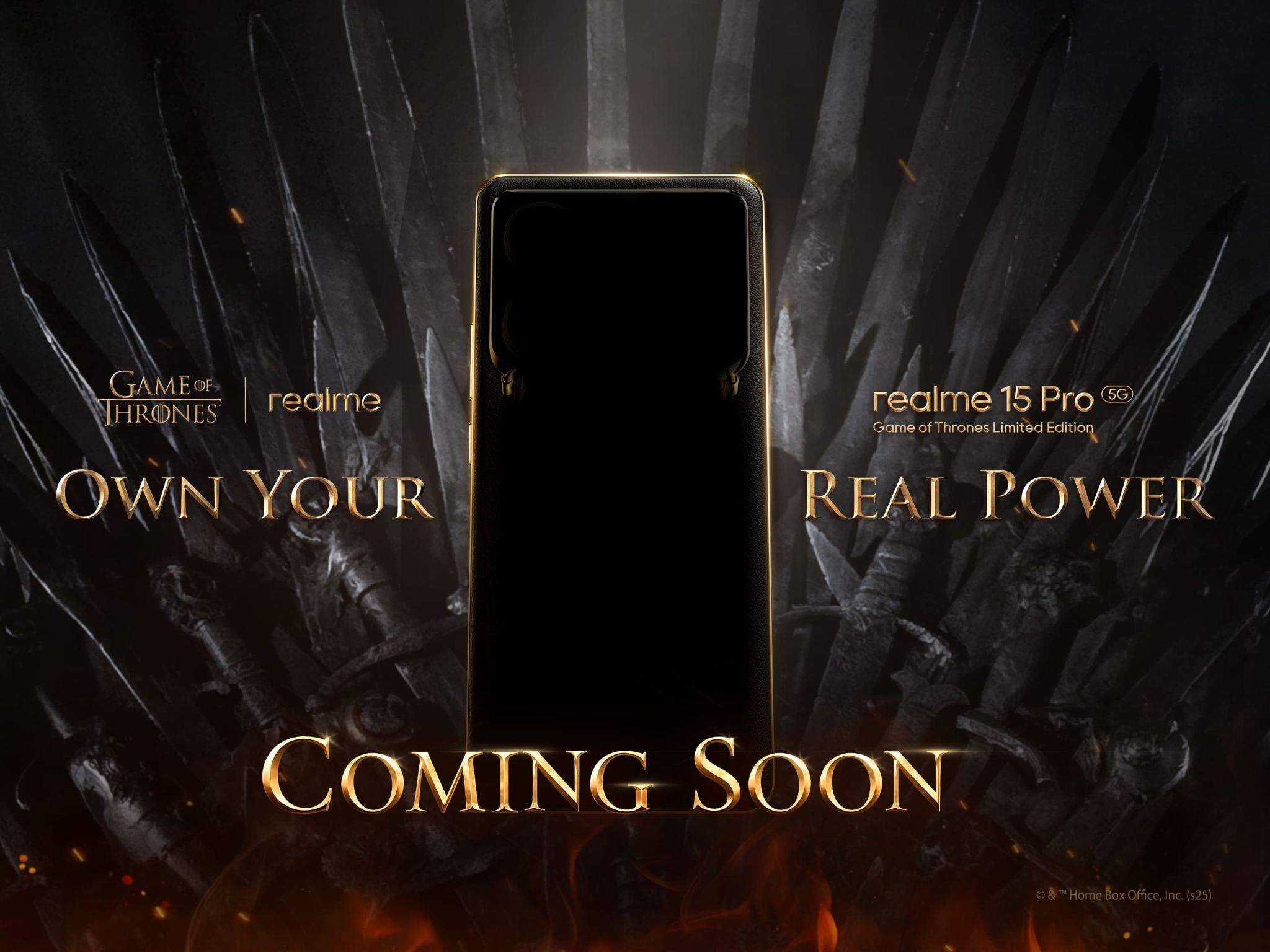 realme 15 Pro Game of Thrones Siap Meluncur di Indonesia, Edisi Terbatas!