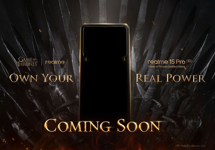 realme 15 Pro Game of Thrones Siap Meluncur di Indonesia, Edisi Terbatas!