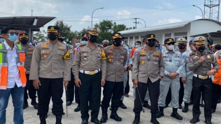 Simulasi Pelarangan Mudik, Kakorlantas Langsung Minta Pemudik Diputar Balik