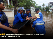 Banjir yang Merendam Ratusan RT di Jakarta Telah Surut Seluruhnya