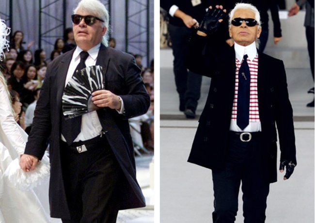 Karl Lagerfeld diet