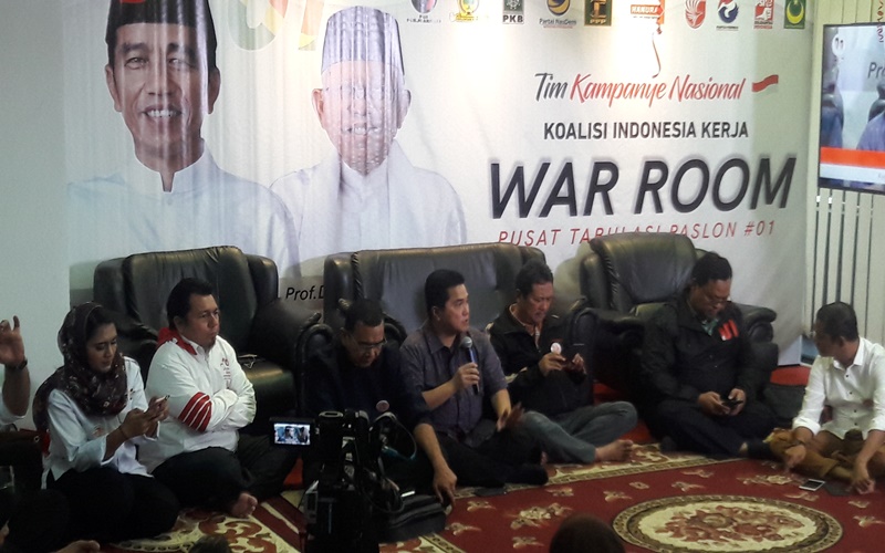 Tim Kampanye Nasional Jokowi-Ma'ruf siap ladeni gugatan BPN Prabowo-Sandi