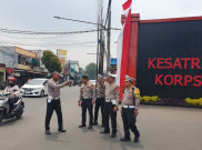 Ada Jokowi-Prabowo, 330 Polisi Dikerahkan Atur Lalu Lintas Sekitar Mako Brimob