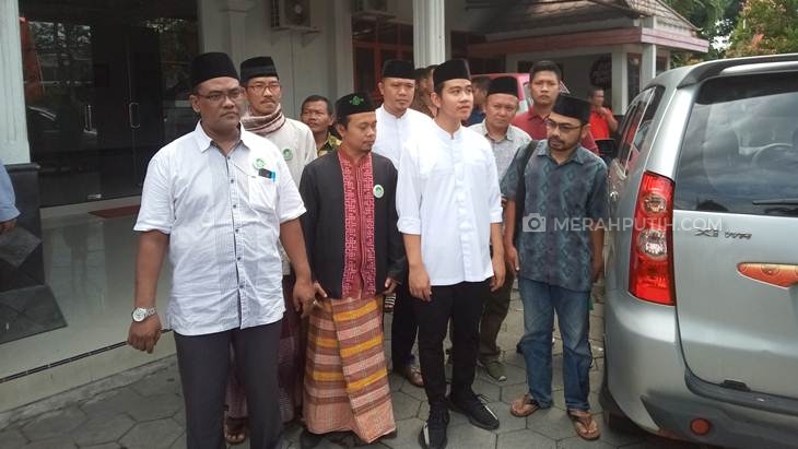 Bakal cawali dari PDIP Gibran Rakabuming Raka. (MP/Ismail)