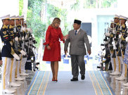 Momen Akrab Presiden Prabowo Subianto Menerima Kunjungan Ratu Maxima di Istana Merdeka