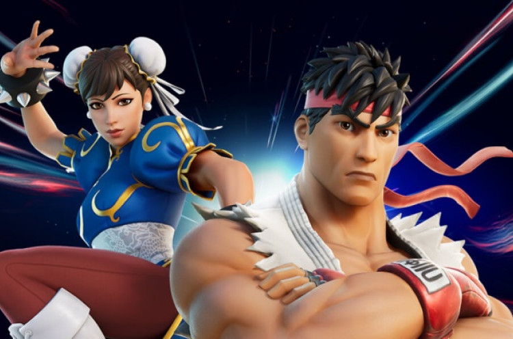 Ryu dan Chun-Li akan Bertarung di Arena Fortnite