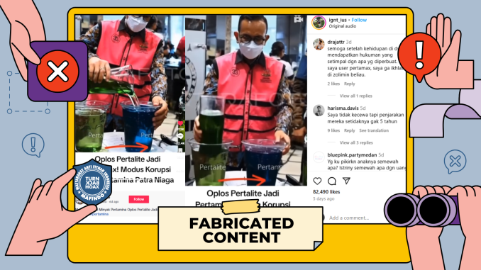 [HOAKS atau FAKTA]: Dirut Pertamina Patra Niaga Kasih Tips Oplos Bensin Pertamax dan Pertalite