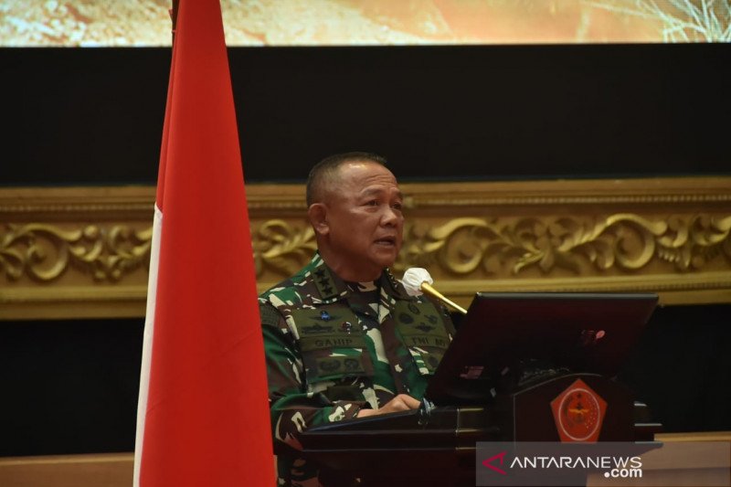 Letjen TNI Ganip Warsito. ANTARA/HO-Puspen TNI