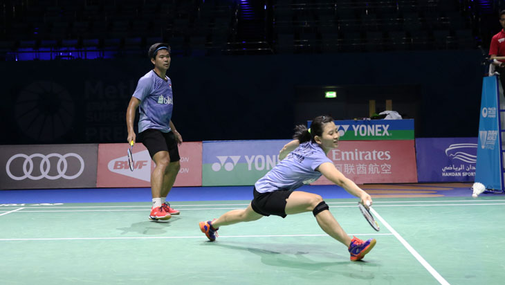 Praveen/Debby Tumbang di Laga Perdana 
