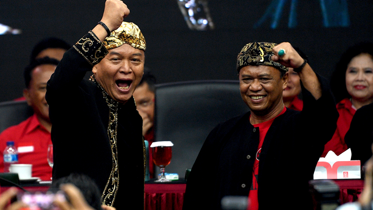 Cagub dan Cawagub PDI Perjuangan di Pilgub Jabar