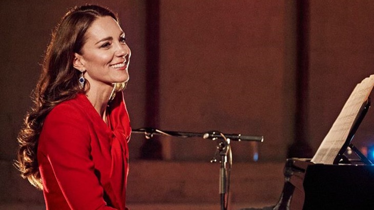 Dipuji Duet Kate Middleton dan Tom Walker pada Konser Natal