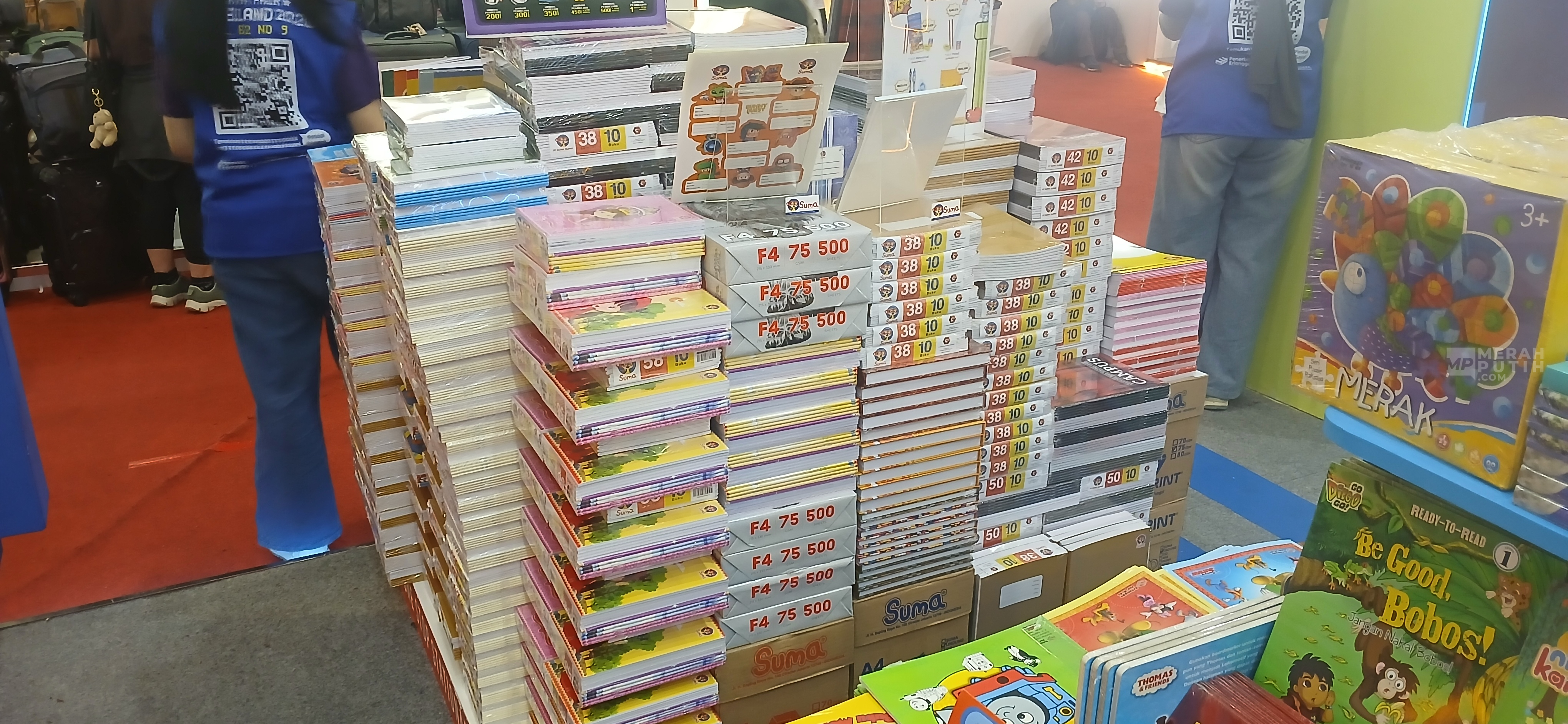 Jelang Tahun Ajaran Baru, Gerai Buku dan Perlengkapan Sekolah di PRJ 2026 Kebanjiran Pembeli