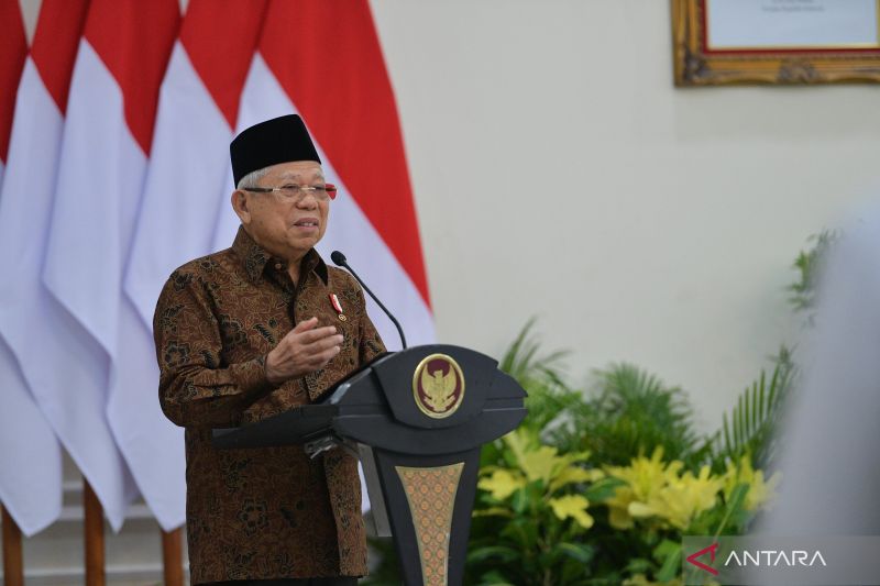 Ma'ruf Amin Ungkap Menjaga Marwah KPK dan MK Jadi Pekerjaan Besar Saat Ini