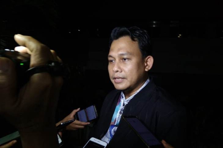 Plt Juru Bicara KPK Ali Fikri. (ANTARA/Benardy Ferdiansyah)