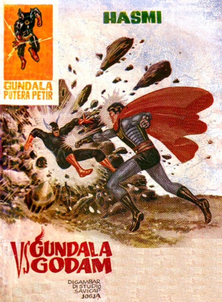 Komik Gundala Vs Godam. (Foto: Bumi langit)