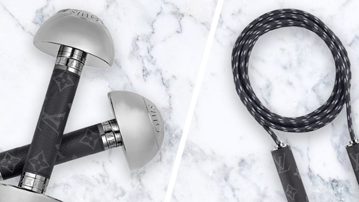 Olahraga Makin Mewah, Louis Vuitton Jual Dumbbell Seharga Rp41 Juta