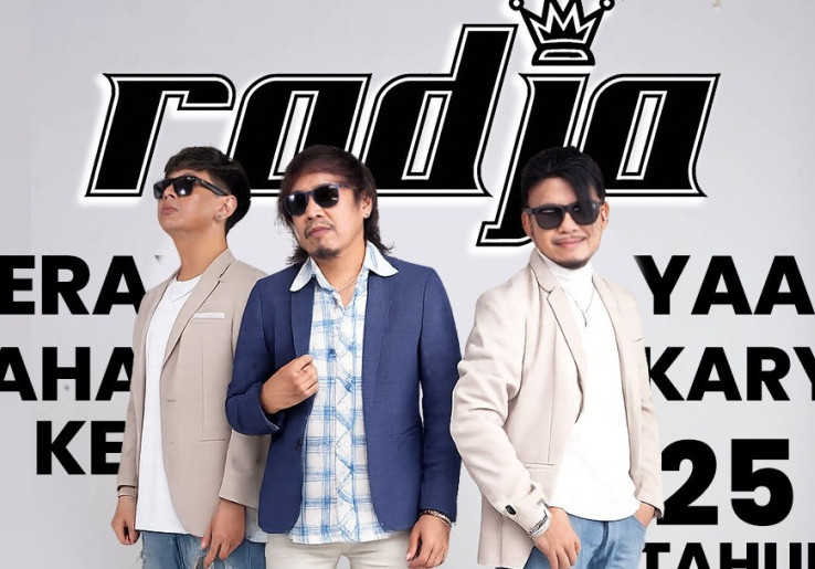 Konser 25 Tahun RADJA Hadirkan Charly Vanhouten, Andika Mahesa, hingga Diskopantera