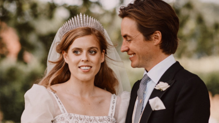 Menikah dengan Edoardo Mapelli Mozzi di Juli lalu. (Foto: Harper's Bazaar)