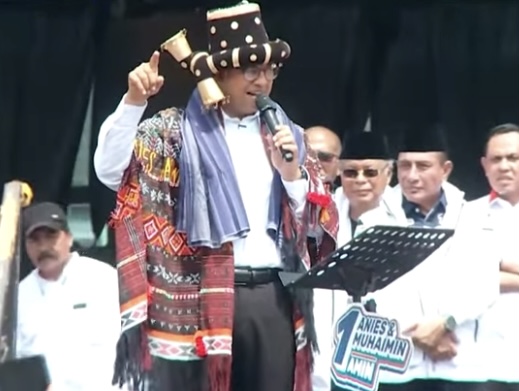 Kampanye di Tapanuli Selatan, Anies Serukan Perubahan di Segala Bidang