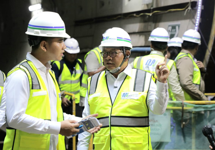 MRT Jakarta Fase 2A Capai 59 Persen, Pramono Sebut Stasiun Harmoni Beroperasi Akhir 2027