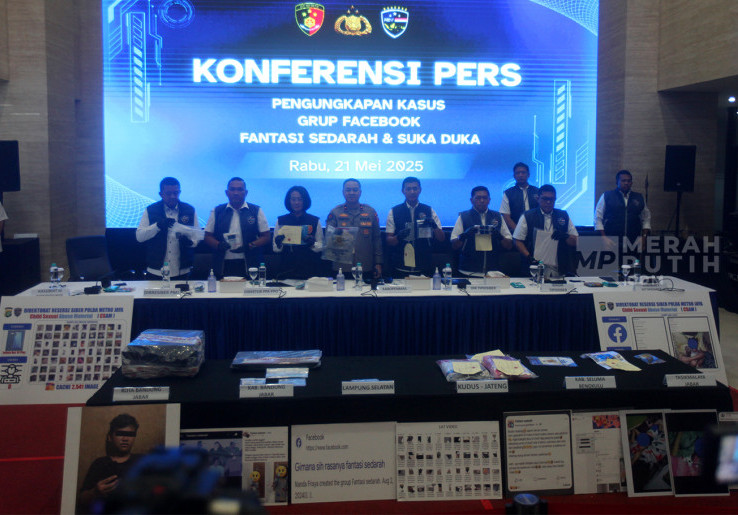 Bareskrim Ungkap Kasus Asusila dan Pornografi Grup Facebook Fantasi Sedarah dan Suka Duka 