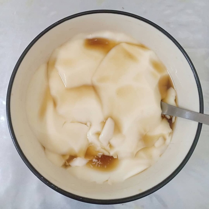 Bubur tahu. (Foto: instagram.com/ummukinanti)
