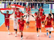 Timnas Voli Putra Indonesia Hat-trick Raih Medali Emas SEA Games