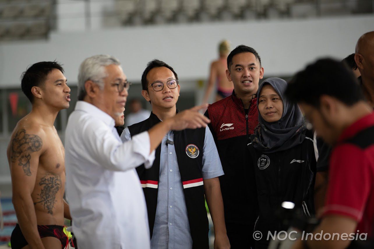 CdM Puji Persiapan Tim Akuatik Indonesia Menuju SEA Games 2023