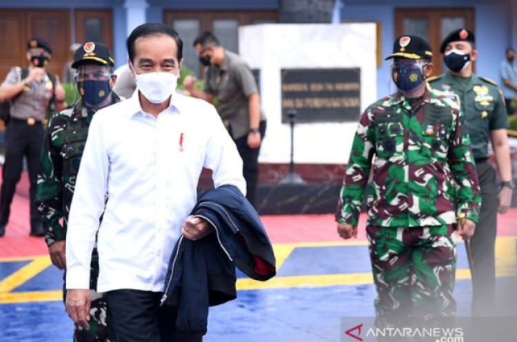 Apresiasi Tim Gabungan Evakuasi Korban Sriwijaya Air, Jokowi: Tinggal Menunggu 'VCR'-nya