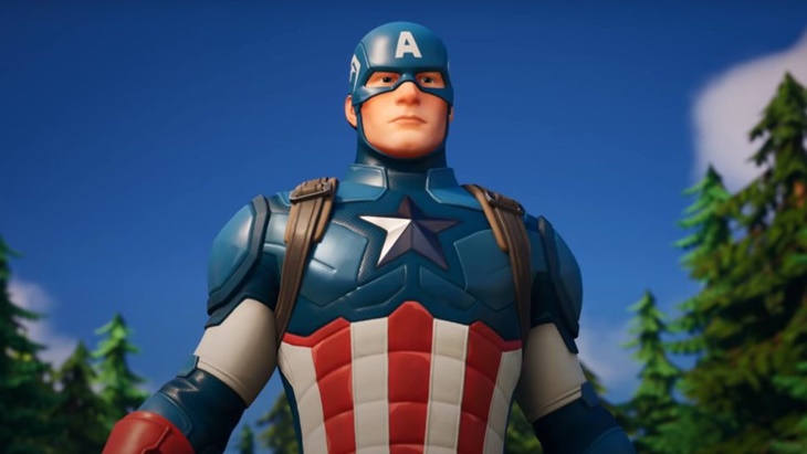 Captain America Hadir di Fortnite
