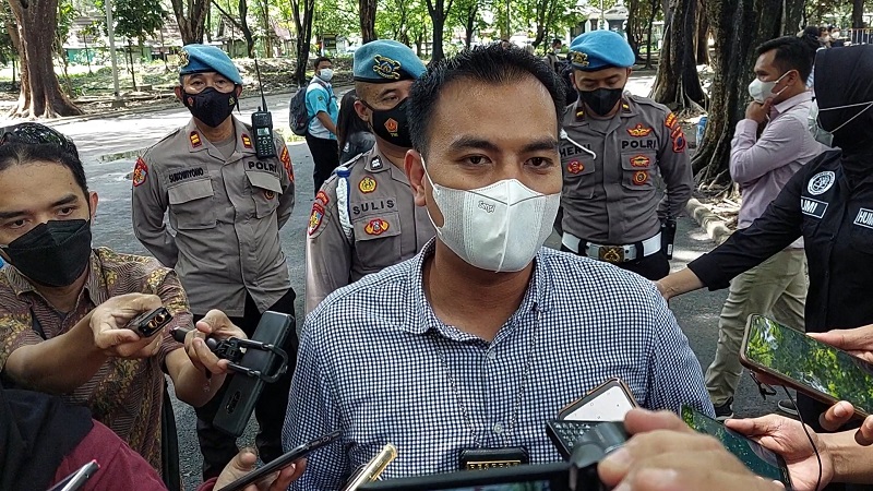 Kasat Reskrim Polresta Solo AKP Djohan Andika, Kamis (18/11). (MP/Ismail)